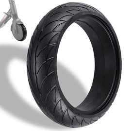 GYL 8 Inch Ninebot ES Front Tire - 8x2.125(159-42) 200x50 Tyre Replacement for Segway Ninebot ES1 ES2 ES3 ES4 E2 E2 Plus ES1L Electric Scooter, 8x2.0 inch Tyre (After installation 8 Inch)