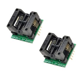 SOP8 to DIP8 IC Programmer Socket Converter Adapter Module SOP8 200mil SOP8 150mil Wide Body Narrow Body Adapter Accurate Testing Results (150 mil)