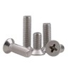 BOZONLI Phillips Countersunk Machine Screws Bolt Flat Head Stainless Steel