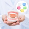 ROSENICE Retainer Case 5pcs Mouth Guard Case Ortodoncia Dental Retainer