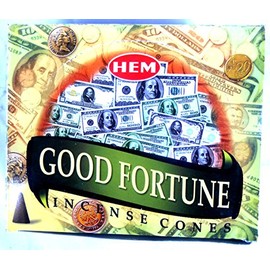 HEM Incense Cones Good Fortune 12 x 10 Pieces = 120