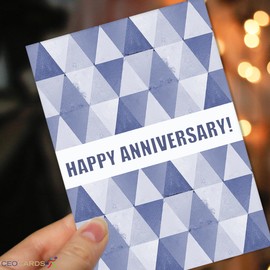 Work Anniversary Cards Bulk Greeting Set (25 Card Variety Pack – 5 Designs) Includes Envelopes - 5x7 Inch Business Anniversary Cards for Employees, Coworkers & Office (VP2412)
