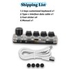 EIMSOAH Mini 4 Key Mechanical Gaming Keypad, Programmable USB BT