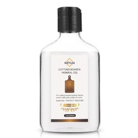 Mineral Oil for Cutting Boards,8.5oz Food Grade Wood & Butcher Block Conditioner,Food Safe Mineral Oil for Wooden & Bamboo Cutting Boards, Countertops, Knives - Also for Marble & Soapstone