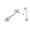 Domira Hook & Eye Latch - Heavy Duty Stainless Steel