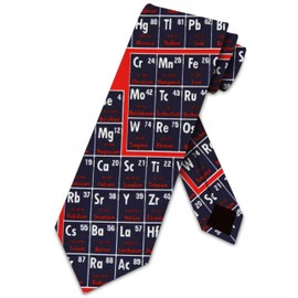 Three Rooker Periodic Table Neckties Chemistry Ties Science Tie Mens Neck tie