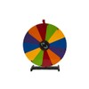 Hooomyai 24 Inch Tabletop Prize Spinning Wheel with Insertable 12
