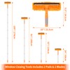 TIMIVO 109" Window Cleaning Squeegee Kit, Professional 2 in 1