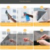 Moyishi One-Way Perforated Black Vinyl Privacy Window Film Electrostatic Adhesive
