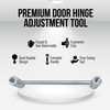 Door Hinge Gap Adjustment Wrench Tool - Universal Door Hinges