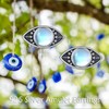 Evil Eye Stud Earrings 925 Silver Evil Eye Earring Stud