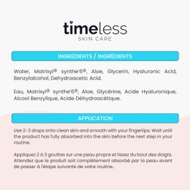 Timeless Matrixyl Synthe’6 Serum Refill 4oz