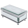 Glass Mirror Music Box Musical Jewelry Storage Case for Girlfriend