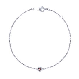 Sears b6129-sv Bracelet, 1 Birthstone, Silver