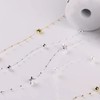 10M Sliver Pearl Beads String Star Beads String Plastic Pearl