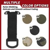 SIVIGEAR Tactical Gear Clip with D Ring Hook, T-Mount Molle