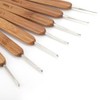 Bamboo Crochet Hooks Set with Case Ergonomic Crochet Hooks Bamboo