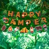 Camping Party Banner Happy Camper Banner Fun House Banner with