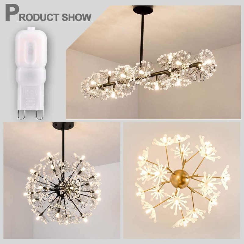 Velouer G9 LED Bulb Dimmable 3W, 25W Halogen Equivalent, 3000K