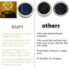 Solar Mason Jar Lights 10 Pack 20 LED Waterproof Outdoor