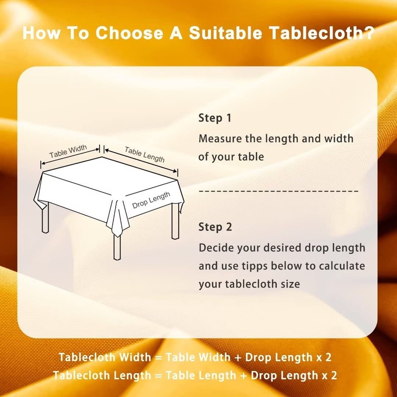 DWCN Table Cloth Wipe Clean Tablecloth Outdoor Table Cloth Waterproof