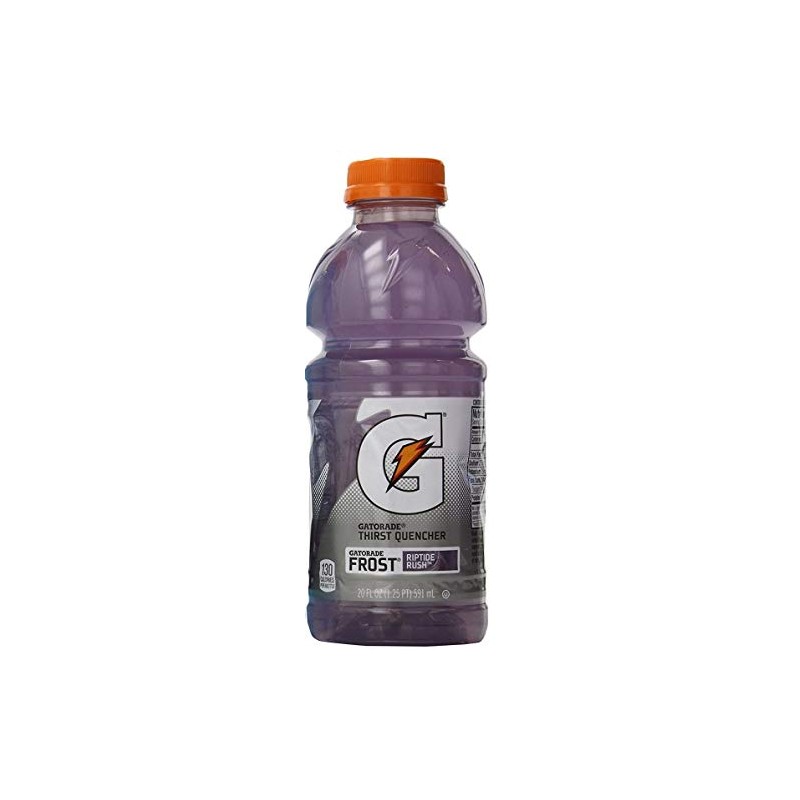 Ready-to-Drink Gatorade, Wide Mouth Plastic Bottles, Riptide Rush