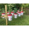 Bucket Suspender Bucket Hanger, Planter for 2" x 6" boards,