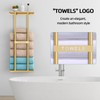 STWWO Bathroom Towel Storage Rack for Bathroom, 30 inch Towel