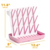 SpaceAid Baby Bottle Drying Rack with 20 Hooks, Space Saving