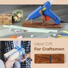 Vtuna Wooden Glue Gun Holder Stand, Hot Melt Adhesive Supporting