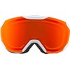 ALPINA Sports Thaynes HM Ski Goggles Plastic/Polycarbonate White/Orange 100% UV