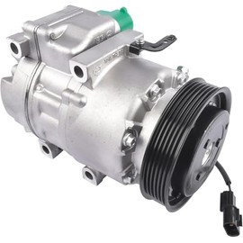 Air Conditioning AC Compressor Compatible with H-yundai Santa Fe Sport 13-18 K-ia Sorento 2.0L 2.4L 197377 97701-1U500, 977011U500, 977011U500RU