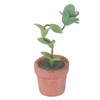 Mini Dollhouse Plant Simulation Realistic Vivid Portable Dollhouse Miniature Potted