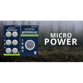 Premium CR1616 Battery 3V Lithium Coin Cell - Japanese Engineered High Capacity Batteries (6 Pack)