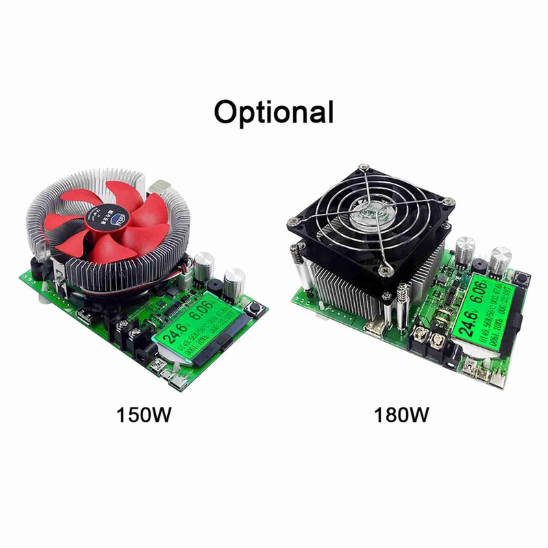 150W 20A Electronic Load Tester Digital LCD Screen Electronic Adjustment