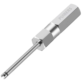 PUIBERS Magnetic Valve Core Removal Tool,Schrader Valve Stem Removal Tools Stem Puller, Great Stainless Steel Tire Valves Tool for Schrader Cores (4 Inch Length)