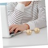 Ipetboom 2pcs Brass Exercise Ball Copper Baoding Balls Chinese Health