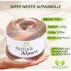 Stylish Alpaca Yarn - Soft Alpaca Wool Knitting Yarn -