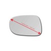 New Flat Mirror Glass with Full Size Adhesive for 2010-2012
