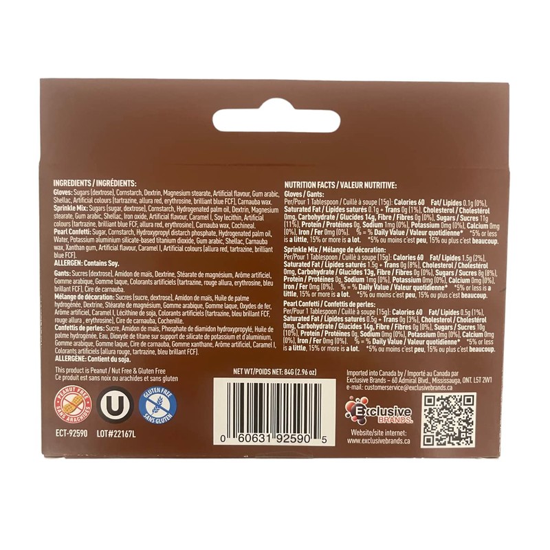 3 Pack Christmas Sprinkle Mix Set (Sprinkle Mix Set- Red,