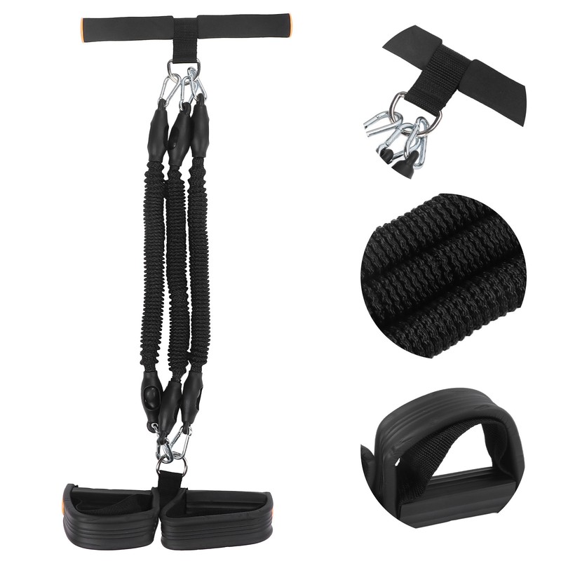 Foot Pedal Elastic Pull Rope Multifunction Abdomen Trainer Fitness Sit