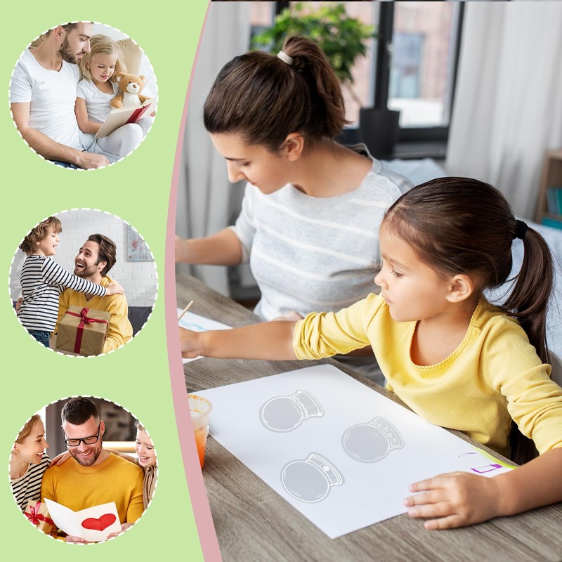 20pcs Transparent Bookmarks for Dried Flower, Handmade DIY Clear Flowers