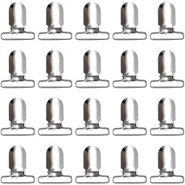 RayTour - Clips de tirantes para hombre, 20 piezas: sujetadores de sábanas resistentes y soporte de correas