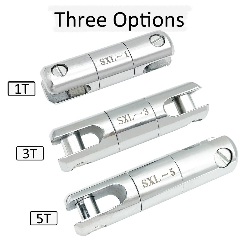 ATREFUU 1T Cable Pulling Swivel, Swivel Wire Bearing Breakaway Tool