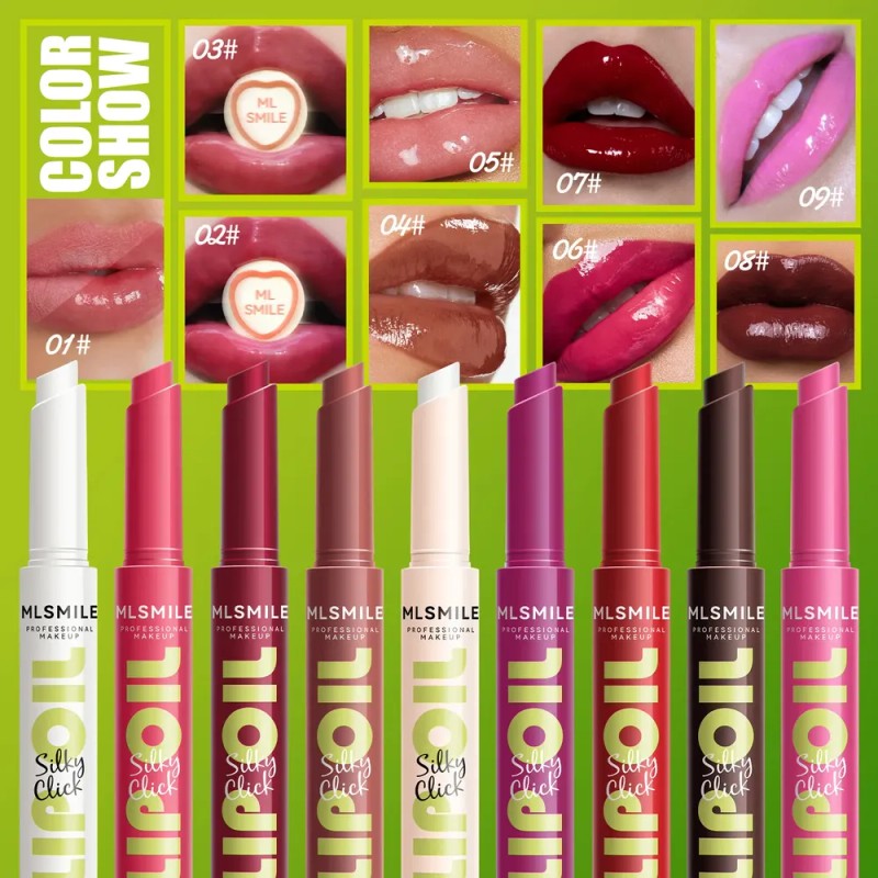 Mlsmile Brillo Labial Solid Three Colors Presar