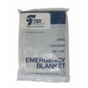 TIDI 980077 Emergency Blanket 2-Layer 56" X 90" Yellow