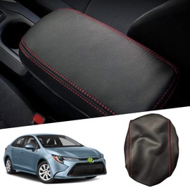 Ruiya 2024 Corolla Cross Armrest Cover for Toyota Corolla Cross Accessories,Center Console Cover Armrest Cover Protector Compatible with 2022 2023 2024 Toyota Corolla Cross L/LE/XLE