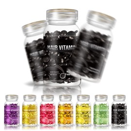 gowwimHair Vitamin Serum Capsule,Hair Treatment Serum,Argan Macadamia Avocado Oil,Deep Care Repair Damaged Hair,30 PCS