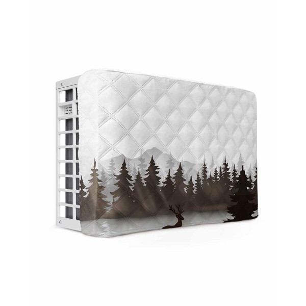 Falaniique Dear Forest Indoor Air Conditioner Cover for Window Units,