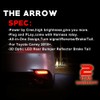 TurningMax Smoked Lens Full LED Bumper Reflector Lights Compatible With